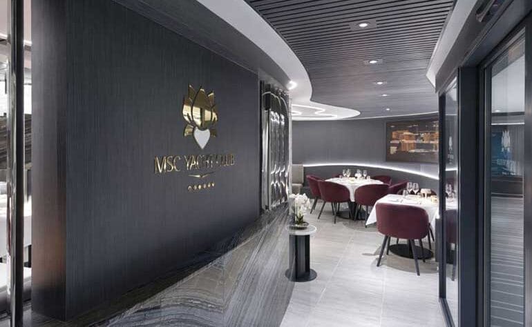 MSC Cruzeiros adiciona o MSC Yacht Club a mais dois navios