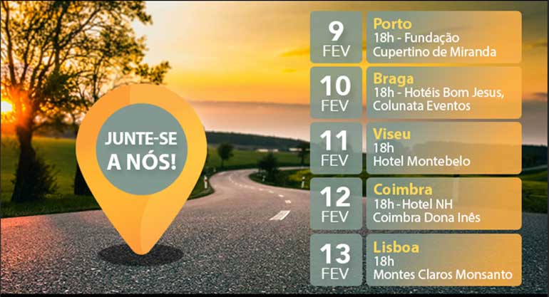 Roadshow “Os Especialistas” 2026 começa já na próxima segunda-feira