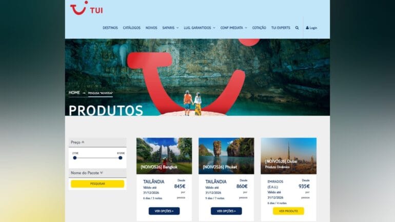 TUI Portugal lança campanha de ofertas para luas de mel focada em viagens personalizadas e de longa distância