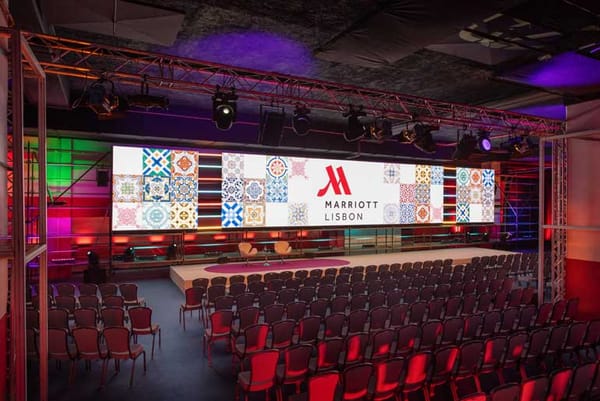 Lisbon Marriott Hotel converte garagem em espaço versátil para eventos