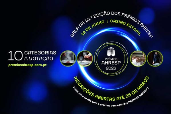 Prémios AHRESP 2026: Candidaturas até 25 de março
